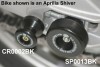 R&G SP0013BK Chrániče kyvné vidlice Aprilia SXV/Shiver/Dorsoduro